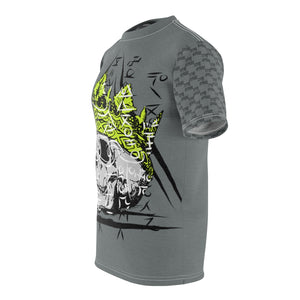 Skull King Unisex Grey Cut & Sew Tee