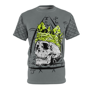 Skull King Unisex Grey Cut & Sew Tee