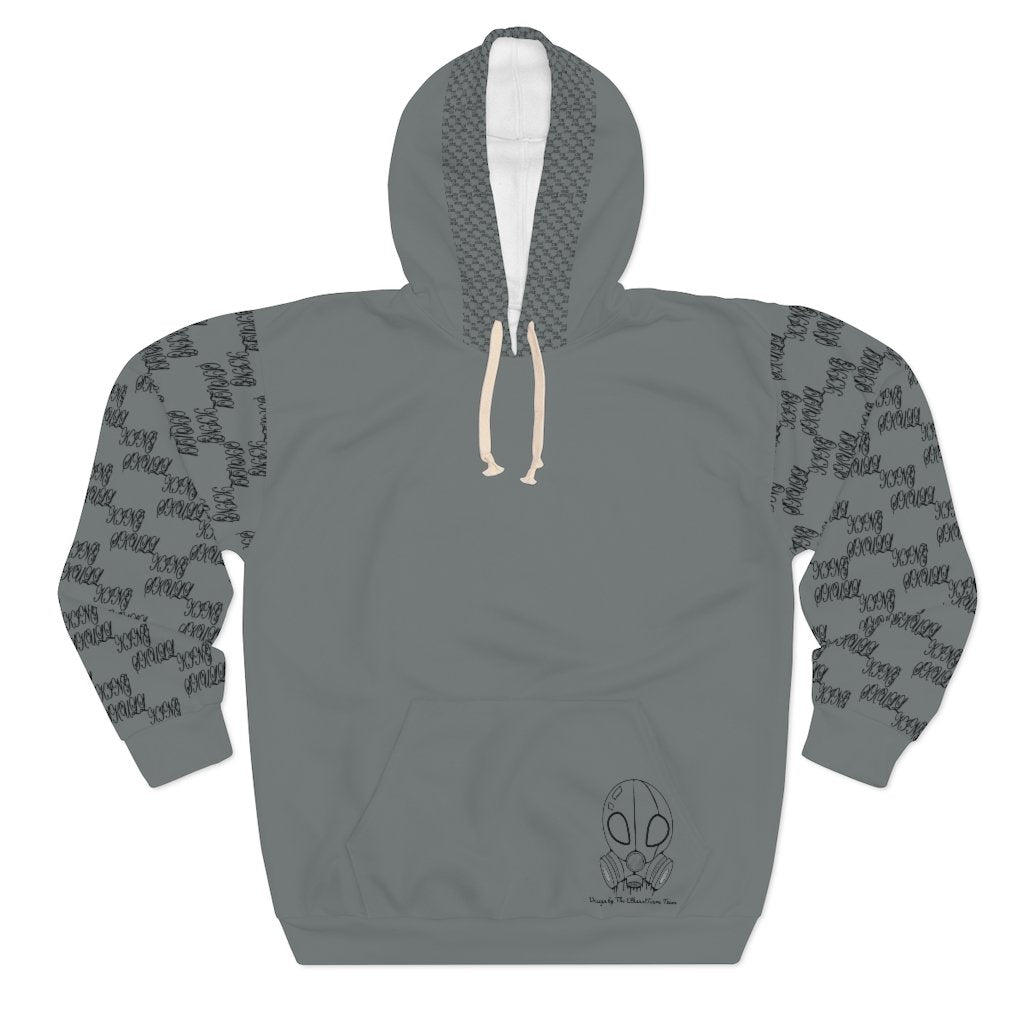 Skull King Unisex Grey Pullover Hoodie 2022 edition