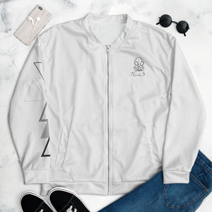 Monkey Unisex Grey Bomber Jacket 2022 Edition