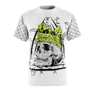 Skull King Unisex white Cut & Sew Tee