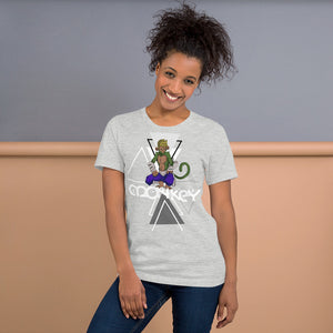 Monkey Unisex Grey Short Sleeve Tee 2022 Edition